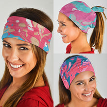 Load image into Gallery viewer, Marble Swirls Set 1 - Bandana 3 Pack
