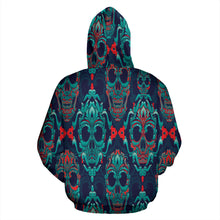 Load image into Gallery viewer, Skull Zip Hoodie

