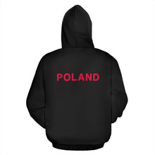 Load image into Gallery viewer, Poland Soccer Zip-Up Hoodie
