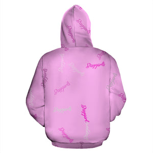 Baygirls Ladies Zip Hoodie - Pink