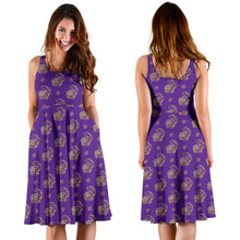 Load image into Gallery viewer, Lucky Purple Elephant Women&#39;s Dress
