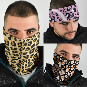 Luxury Leopard Style Collection Bandana 3-Pack