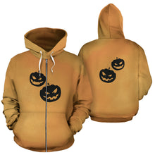 Load image into Gallery viewer, Zip-Up Hoodie (Pumpkin Spice)
