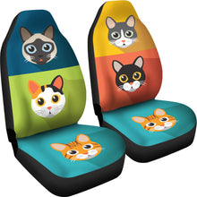 Load image into Gallery viewer, Cute Cats Car Seat Covers for Cat Lovers
