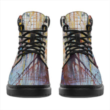 Load image into Gallery viewer, Drizzled All Season Boots from Expressionistic Fine Art Painting
