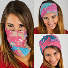 Load image into Gallery viewer, Marble Swirls Set 1 - Bandana 3 Pack
