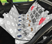 Load image into Gallery viewer, Dogs Leave Paw Prints | Car Seat Protector
