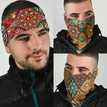 Load image into Gallery viewer, Mandala 5 Design by This is iT Original Bandana 3-Pack
