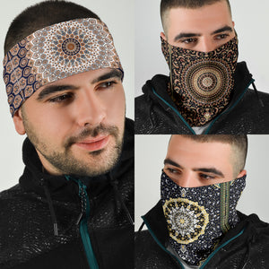 Oriental Design on Bandana 3-Pack