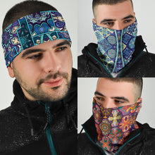 Load image into Gallery viewer, Mandala 6 Design by This is iT Original Bandana 3-Pack
