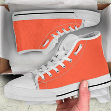 Load image into Gallery viewer, Bright Red High Top Shoe

