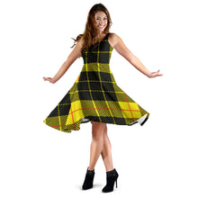 Load image into Gallery viewer, Yellow Tartan Passion Women's Dress
