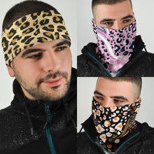 Load image into Gallery viewer, Luxury Leopard Style Collection Bandana 3-Pack
