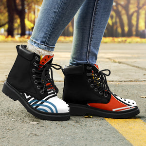 Retro Abstract Art All Season Boots