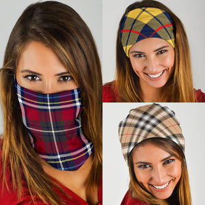 Luxury Tartan Collection of Bandana 3-Pack