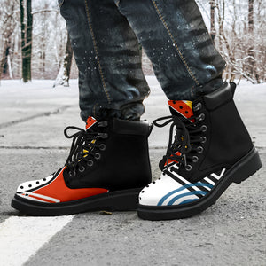 Retro Abstract Art All Season Boots